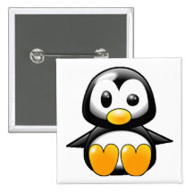 What the Heck Penguin Button