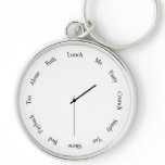 What time is it keychain