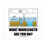 What Wavelength Are You On? (Electromagnetism) Post Cards