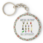 What Will I Bee Today Keychain