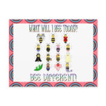 What Will I Bee Today Postcard