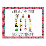 What Will I Bee Today Postcard
