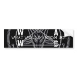 WHAT WOULD ANTON DO? bumper stickers