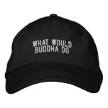what would buddha do embroidered hats