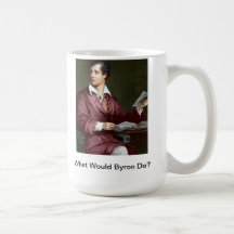 What Would Lord Byron Do? WWBD Coffee Mugs