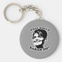 What would Sarah do? Keychain