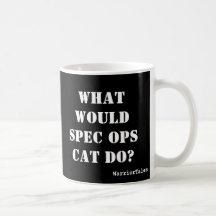 What Would Spec Ops Cat Do? Mug