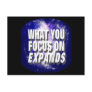 What You Focus On Expands Postcards