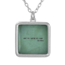 what you nurture will grow necklace
