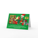 What?! You thought it was elves? Greeting Card