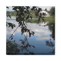Whatcom Creek Waterway Refrigerator Magnet