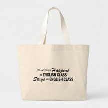 Whatever Happens - English Class Bag