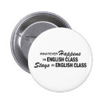 Whatever Happens - English Class Button