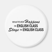 Whatever Happens - English Class Magnet