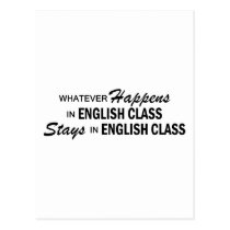 Whatever Happens - English Class postcards