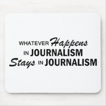 Whatever Happens - Journalism Mouse Mat