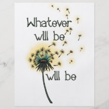 Whatever Will Be Custom Flyer