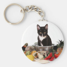 What's for dinner? key chain