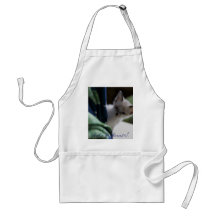 What's for Dinner Kitten Apron