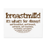 What's for Dinner postcards