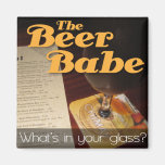 What's in Your Glass? Refrigerator Magnet