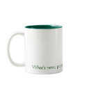 What's new, pussycat? Two-toned Mug