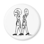What's Nu Cartoon Magnet