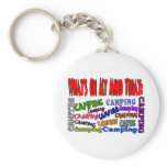 What's on my mind today......CAMPING keychains