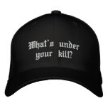 What's under your kilt? embroidered hats