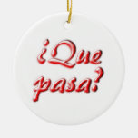 What's Up Christmas Tree Ornament