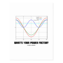What's Your Power Factor? (Physics) Postcard
