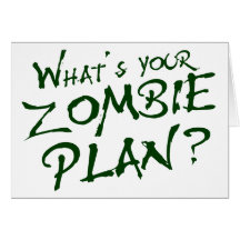 What's Your Zombie Plan? Cards
