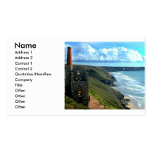 WHEAL COATS 1, Name, Address 1, Address 2, Cont... Business Card Templates