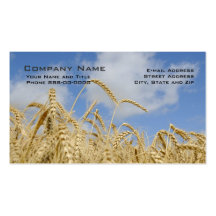 Wheat Farmer Business Cards