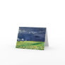 Wheat Field Under Clouded Sky, Vincent van Gogh Greeting Card