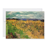 Wheat Field with Cornflowers by Vincent van Gogh invitations
