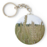 Wheat Plant Seeds keychains