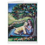 Wheaten Love Greeting Cards