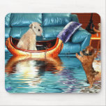 WHEATEN TERRIER: WALKING ON WATER MOUSE MAT