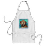 WHEATEN TERRIER: WET PUPPY aprons
