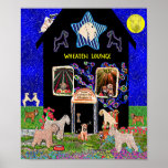Wheaten Terrier:  "Wheaten Lounge" Posters