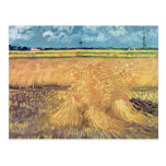 Wheatfield with Sheaves, 1888 Post Card