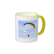Whee! Paragliding in the Clouds Mug