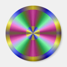 Wheel of mystic fridge magnets