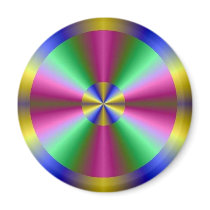 Wheel of mystic fridge magnets