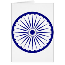 Wheel of Prosperity Greeting Cards