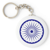 Wheel of Prosperity Key Chain