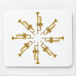 Wheel of Trumpets mousepads