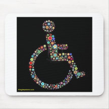 wheelchair_funky_zazzle.jpeg mouse mat