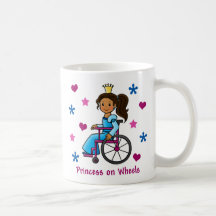 Wheelchair Princess Mug